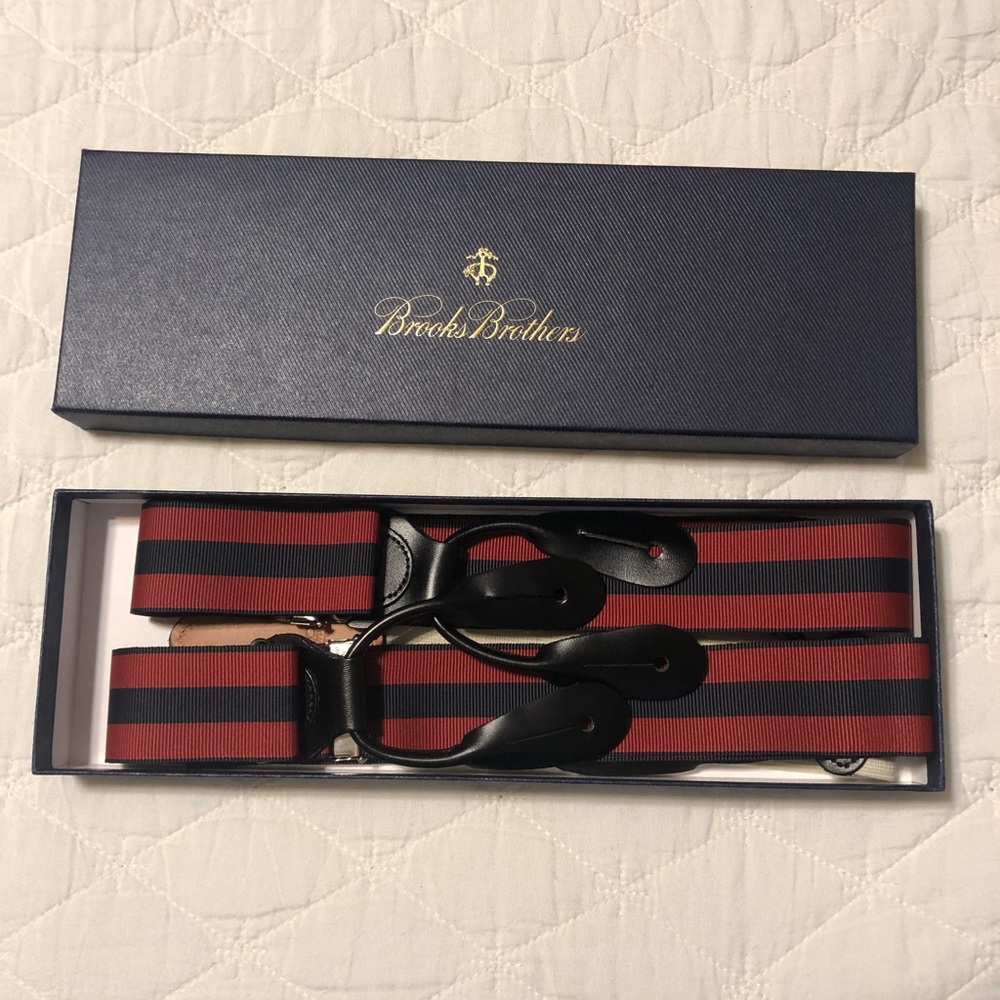 Brooks Brothers suspenders
